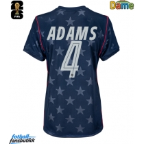 Forente stater Tyler Adams #4 Bortedrakt Dame VM 2026 Kortermet